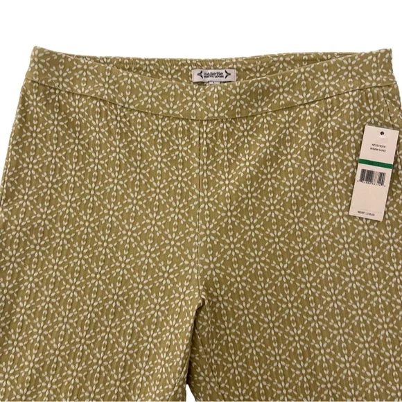 NEW Nanette Lepore Stretch Leggings Pants LG - Picture 2 of 4